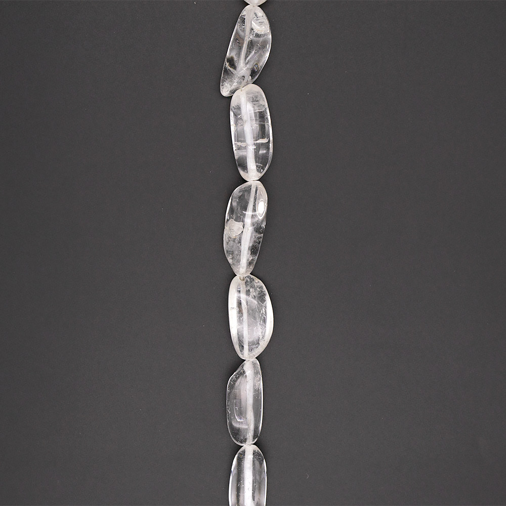 Фото товара горный хрусталь галтовка 34*30 мм