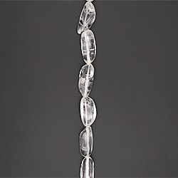 Горный хрусталь галтовка 34*30 мм