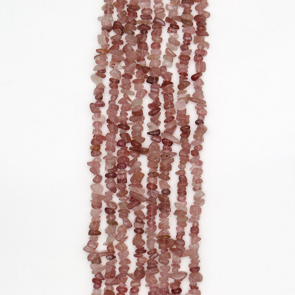 Фото товара земляничный кварц крошка средняя 1 сорт