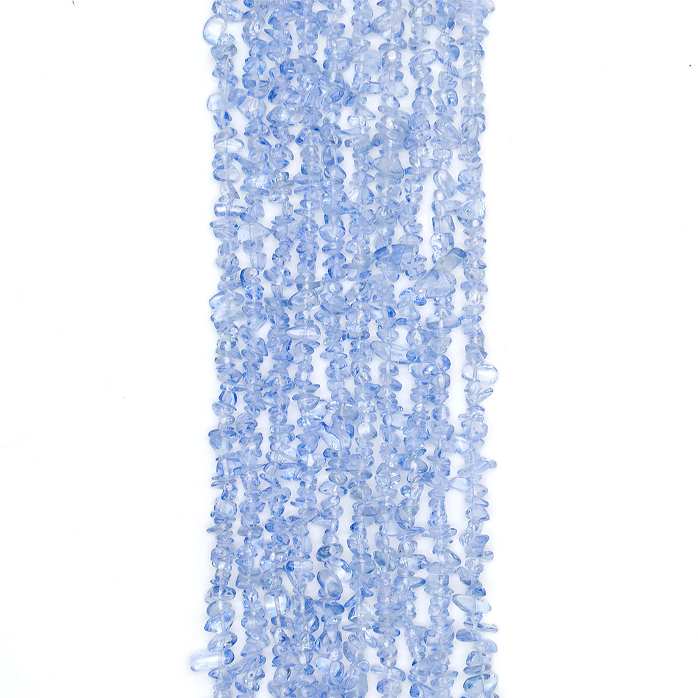 Аквакварц крошка  мелкая закругленая