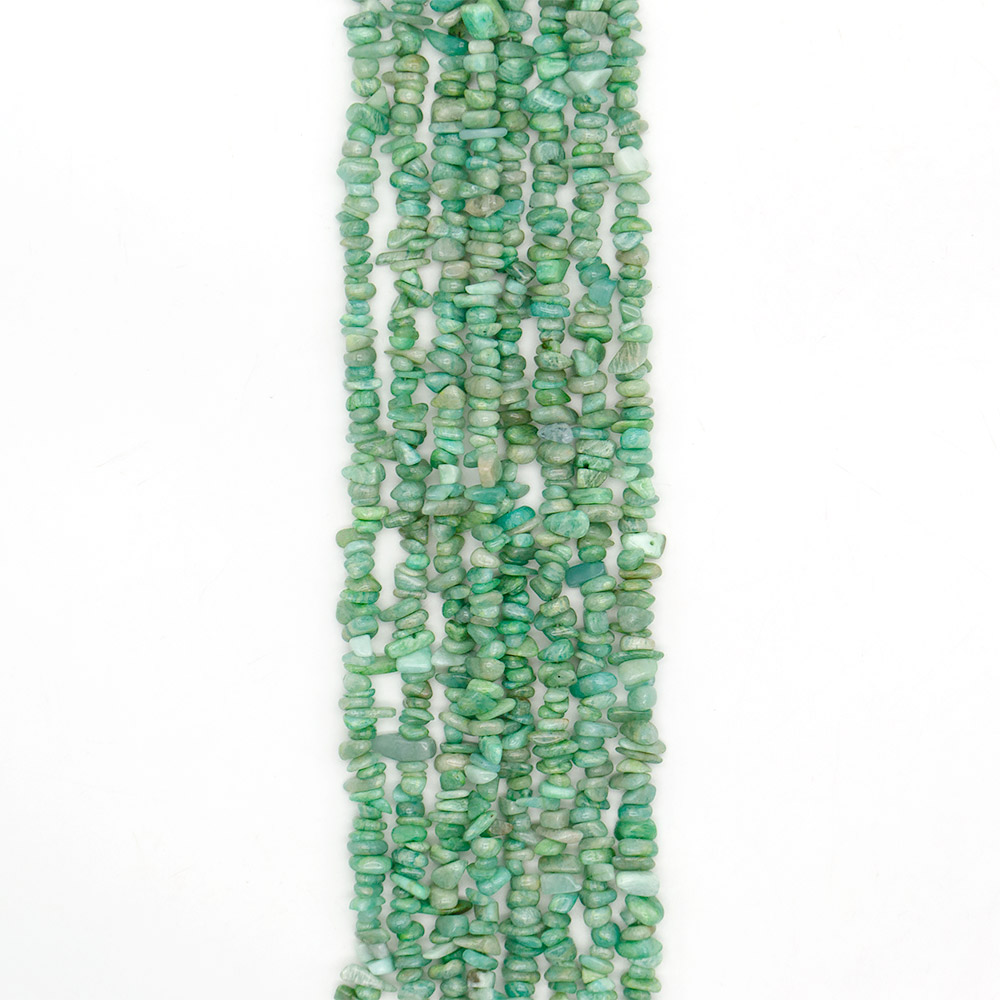 Фото товара амазонит  крошка яркая закругленная