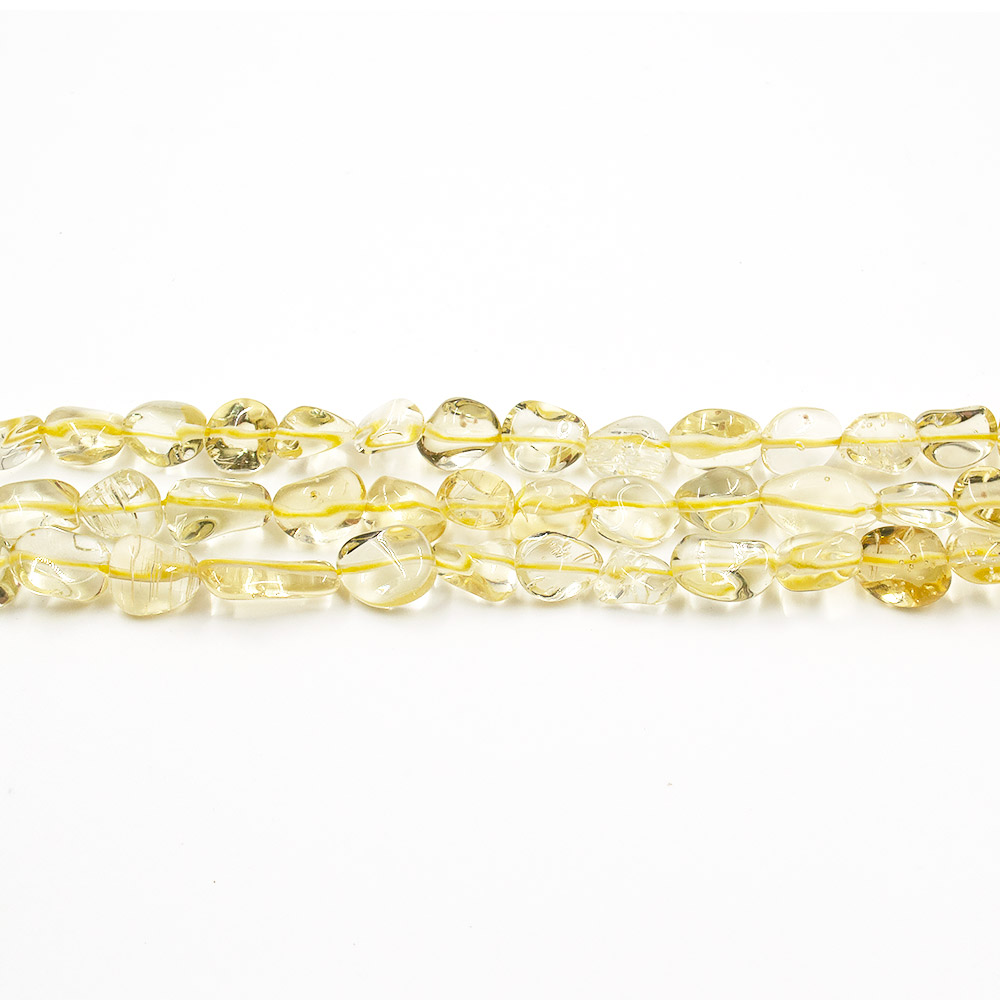 Фото товара цитрин лимонный галтовка 10*8 мм