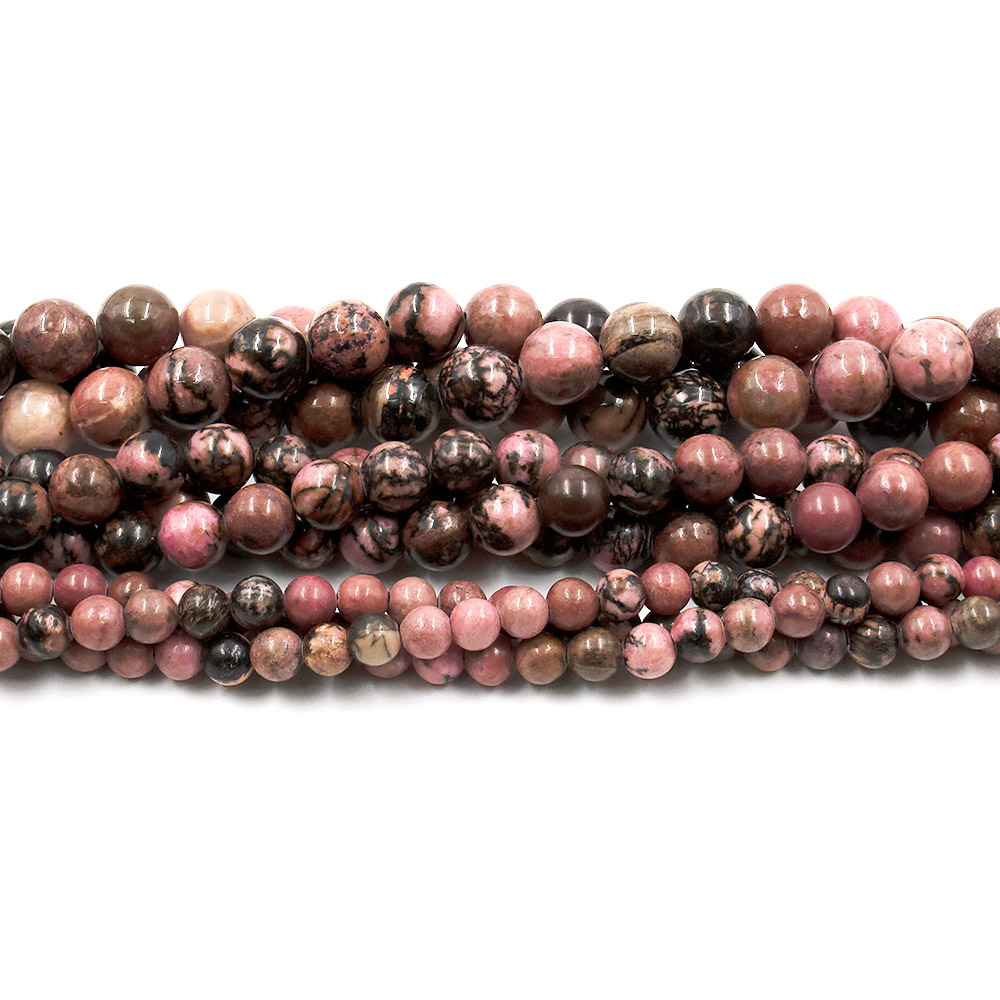 Фото товара родонит шар 6 мм