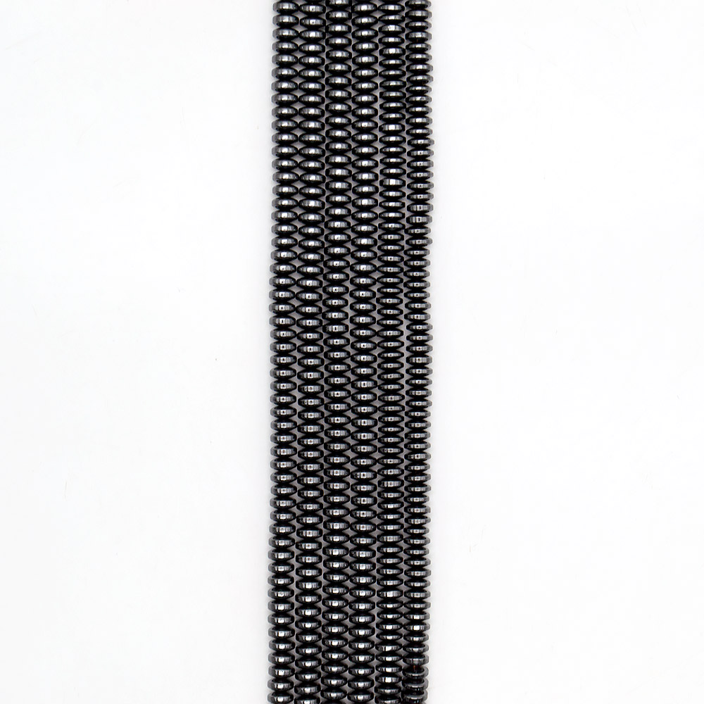 Гематит рондоль 8*4 мм