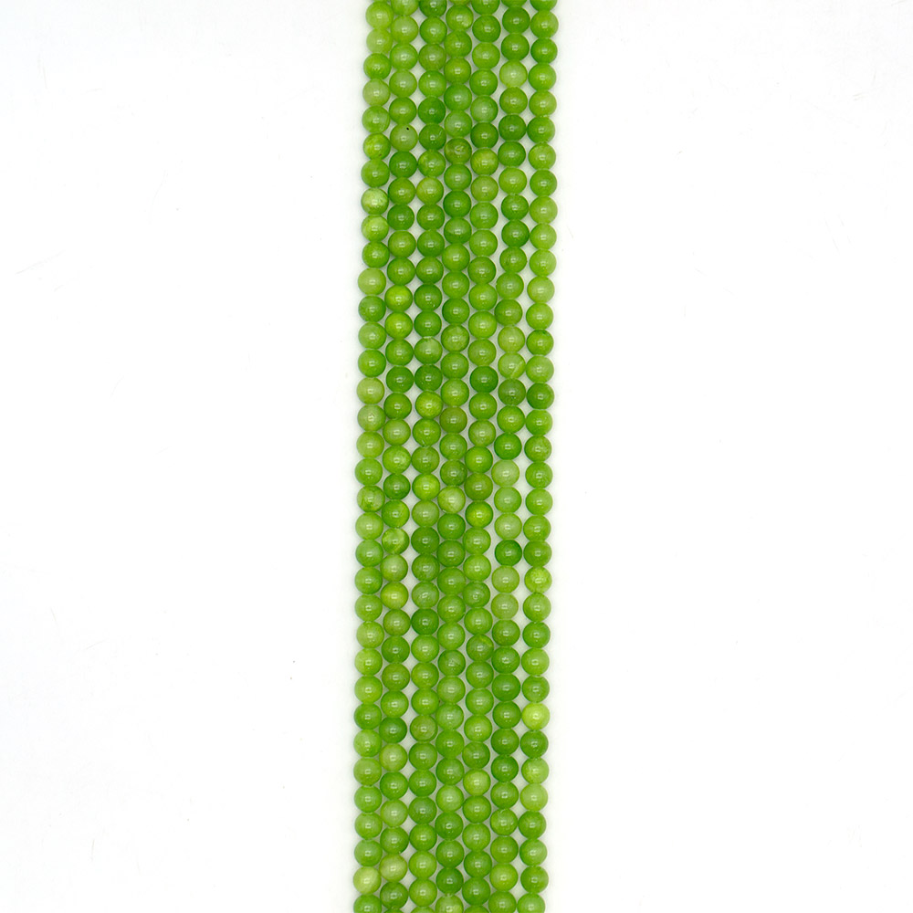 Фото товара кальцит тонированный светло-зеленый 6 мм