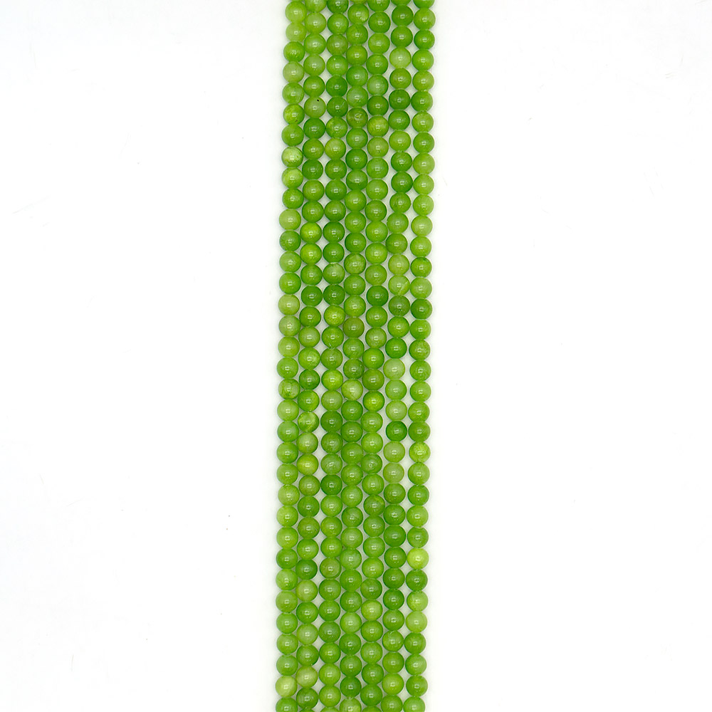 Кальцит тонированный светло-зеленый 6 мм