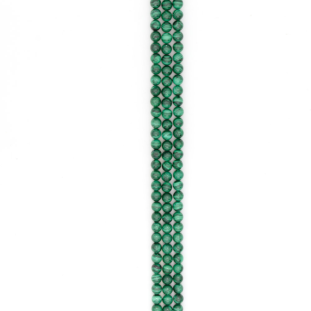 Фото товара малахит темный 8 мм