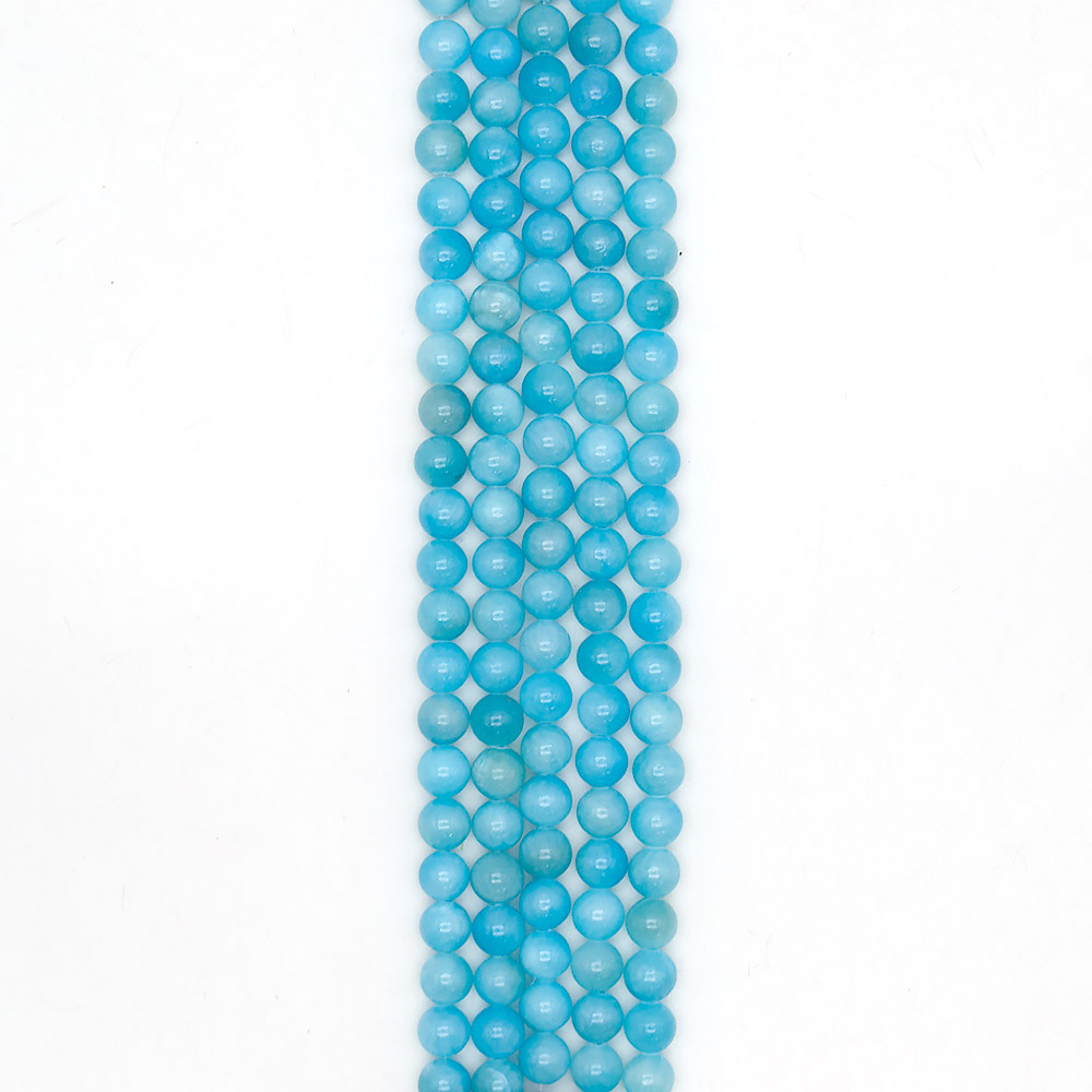 Кальцит тонированный цвет лазурный  10 мм