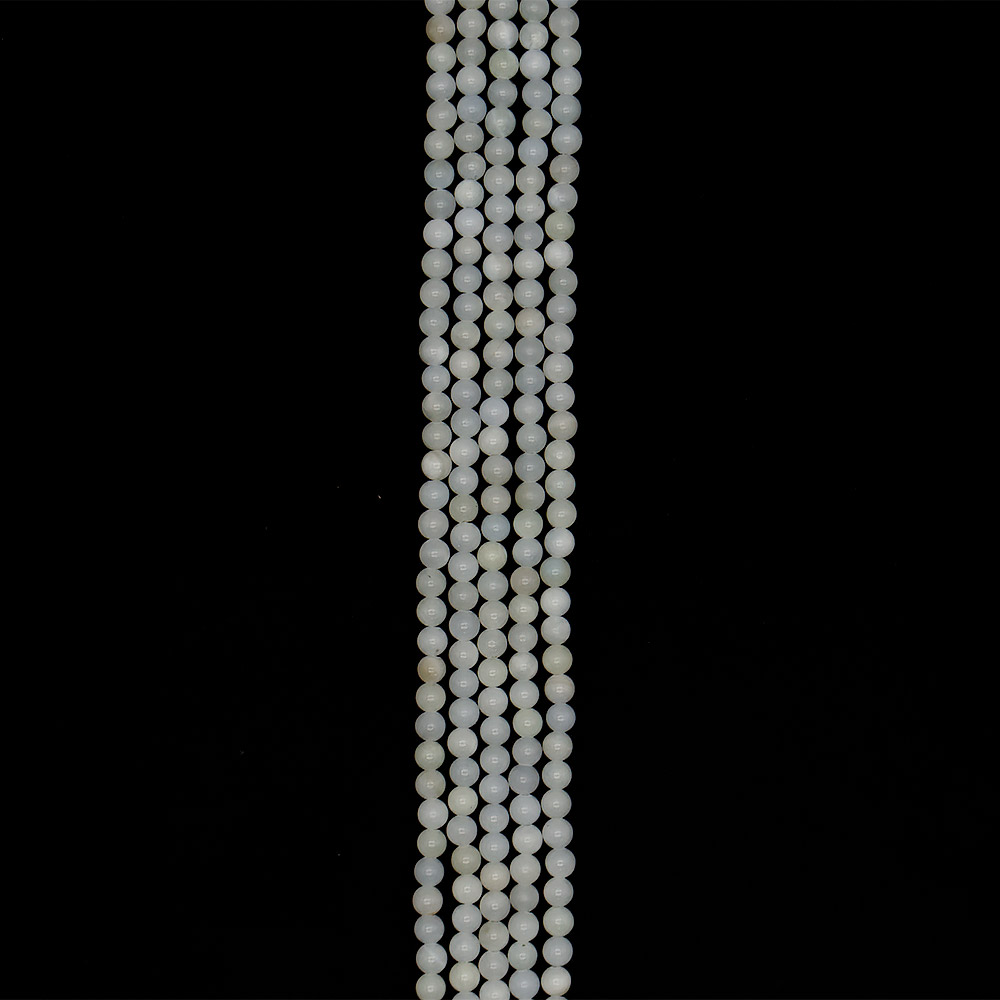 Кальцит тонированный бело-голубой микс 6 мм