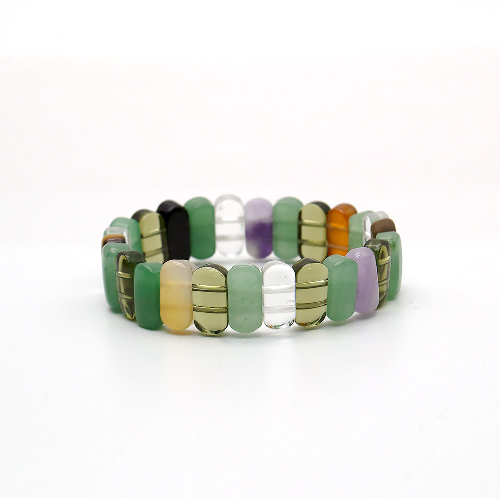 Браслет из самоцветов 14*8 мм сегмент