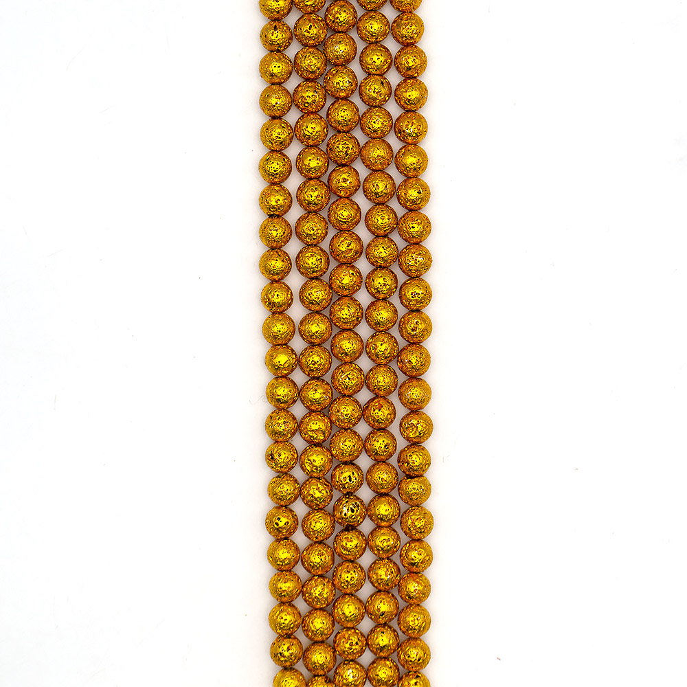 Лава с покрытием цвет янтарный 10 мм