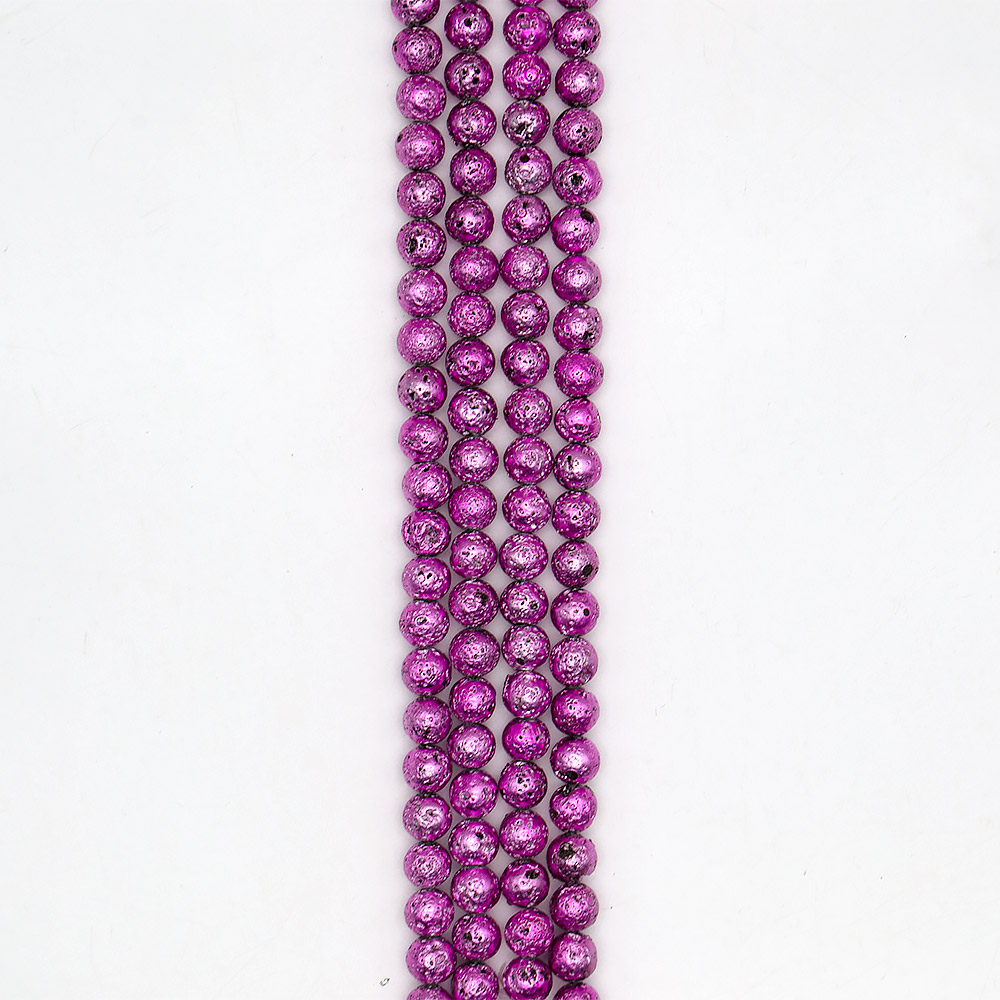 Лава с покрытием цвет фуксия 10 мм