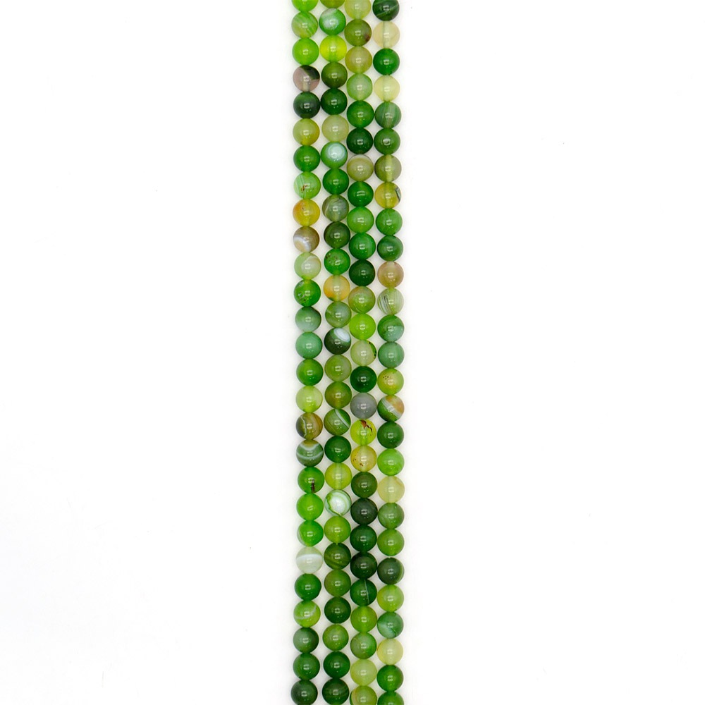 Фото товара агат шар цвет микс зеленого 8 мм