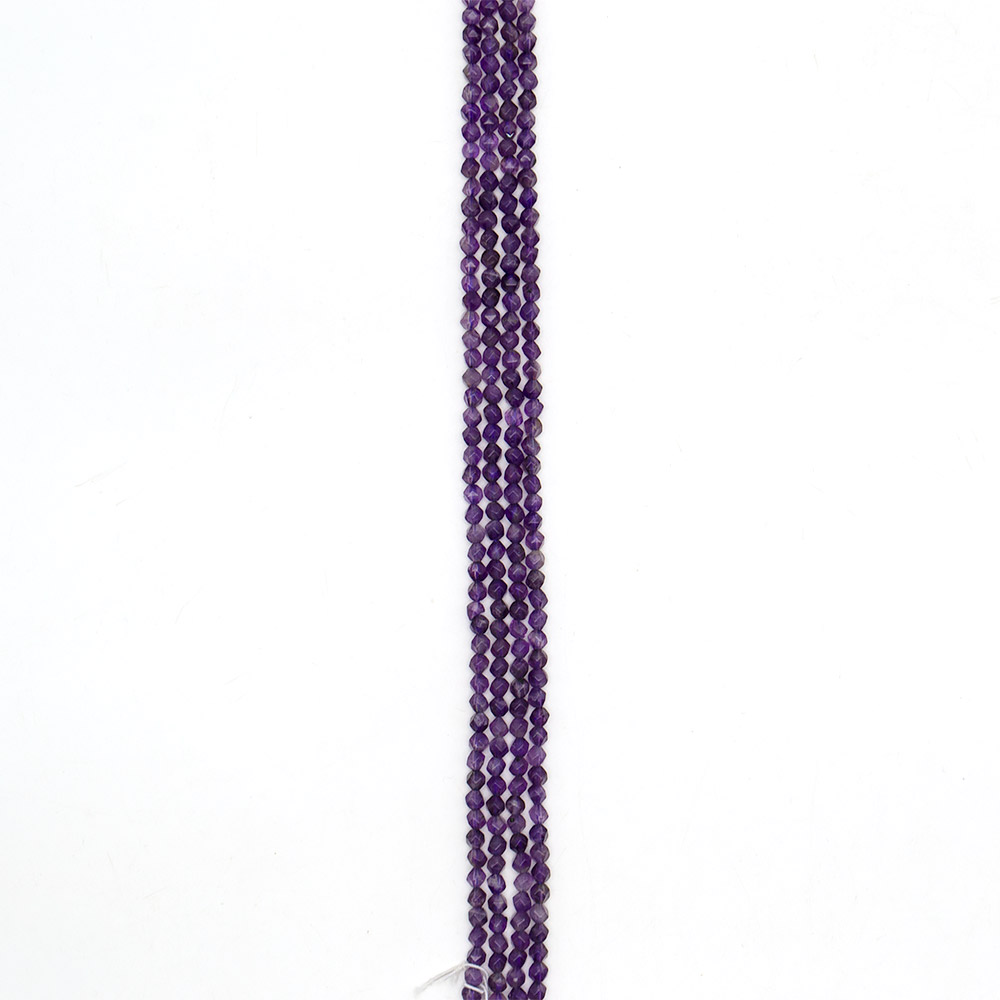 Фото товара аметист шар светлый 4 мм крупная грань