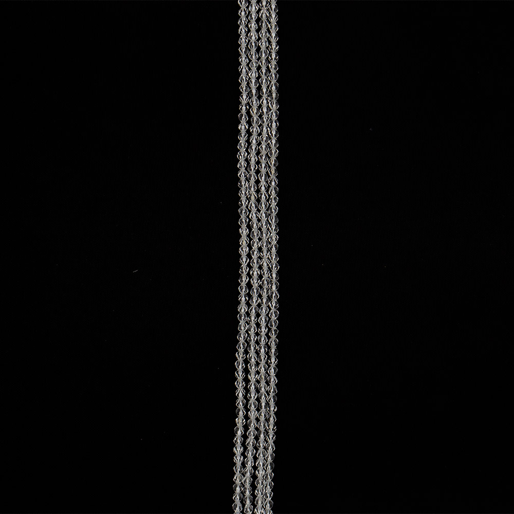 Фото товара горный хрусталь крупная грань 4 мм