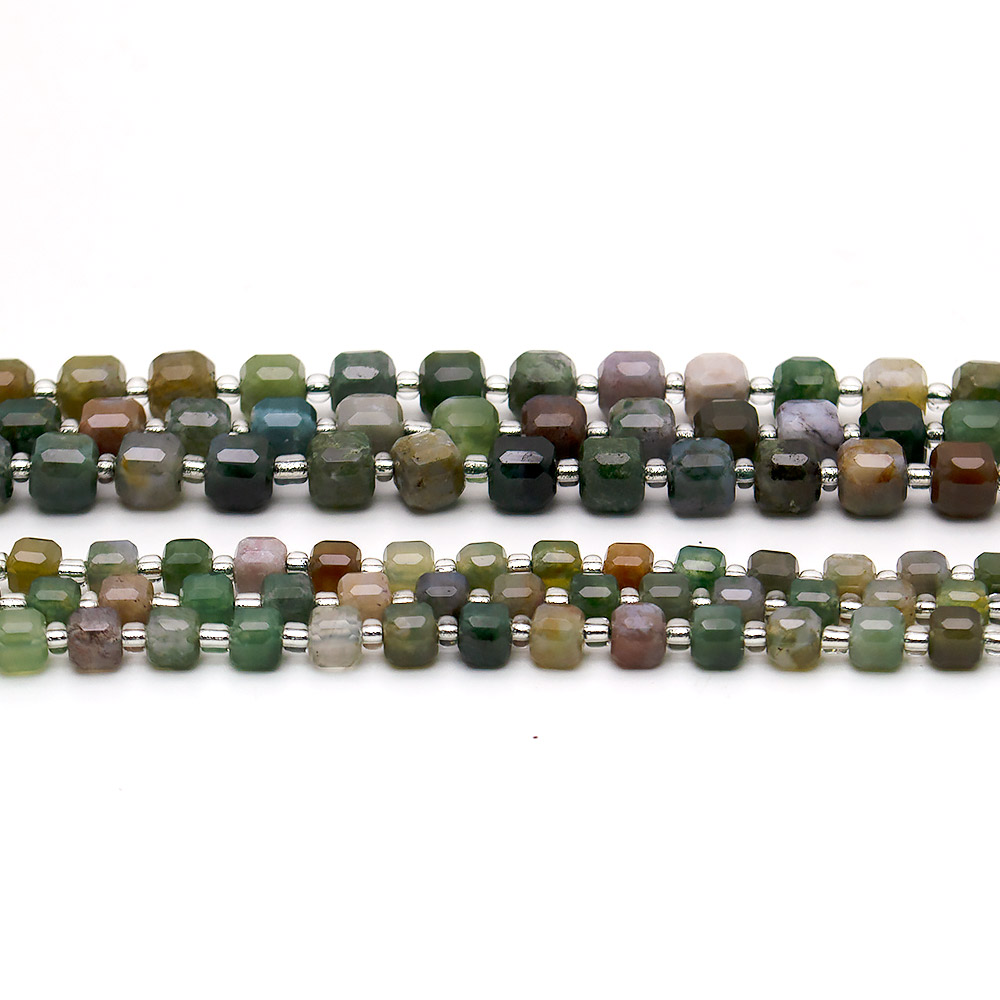 Микс яшма,халцедон,агат кубик с гранями