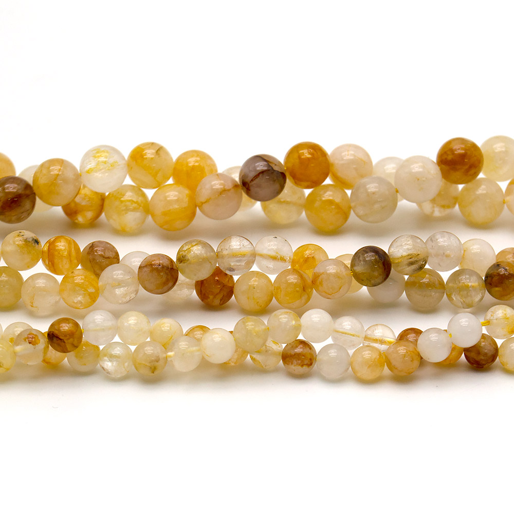 Фото товара кварц желтый огненный шар