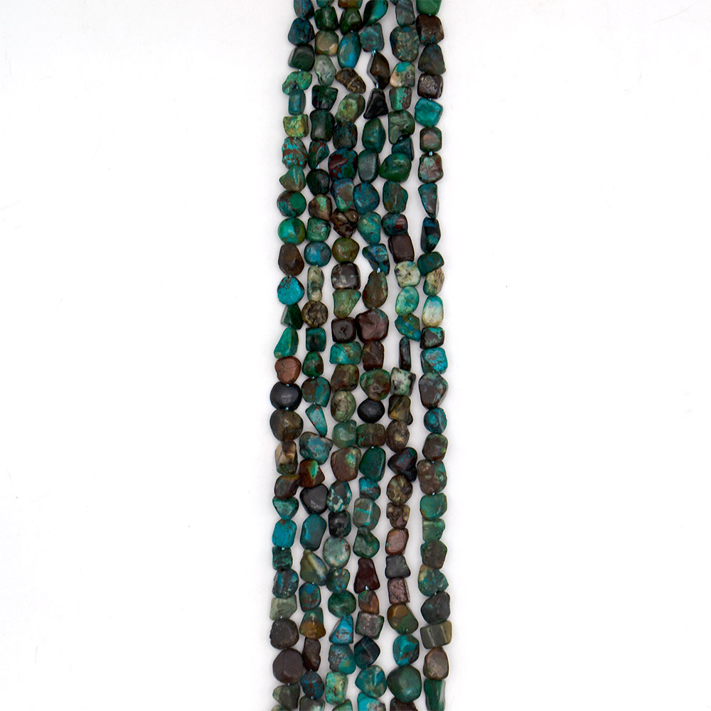 Фото товара хризоколла галтовка квадратная 8*10 мм