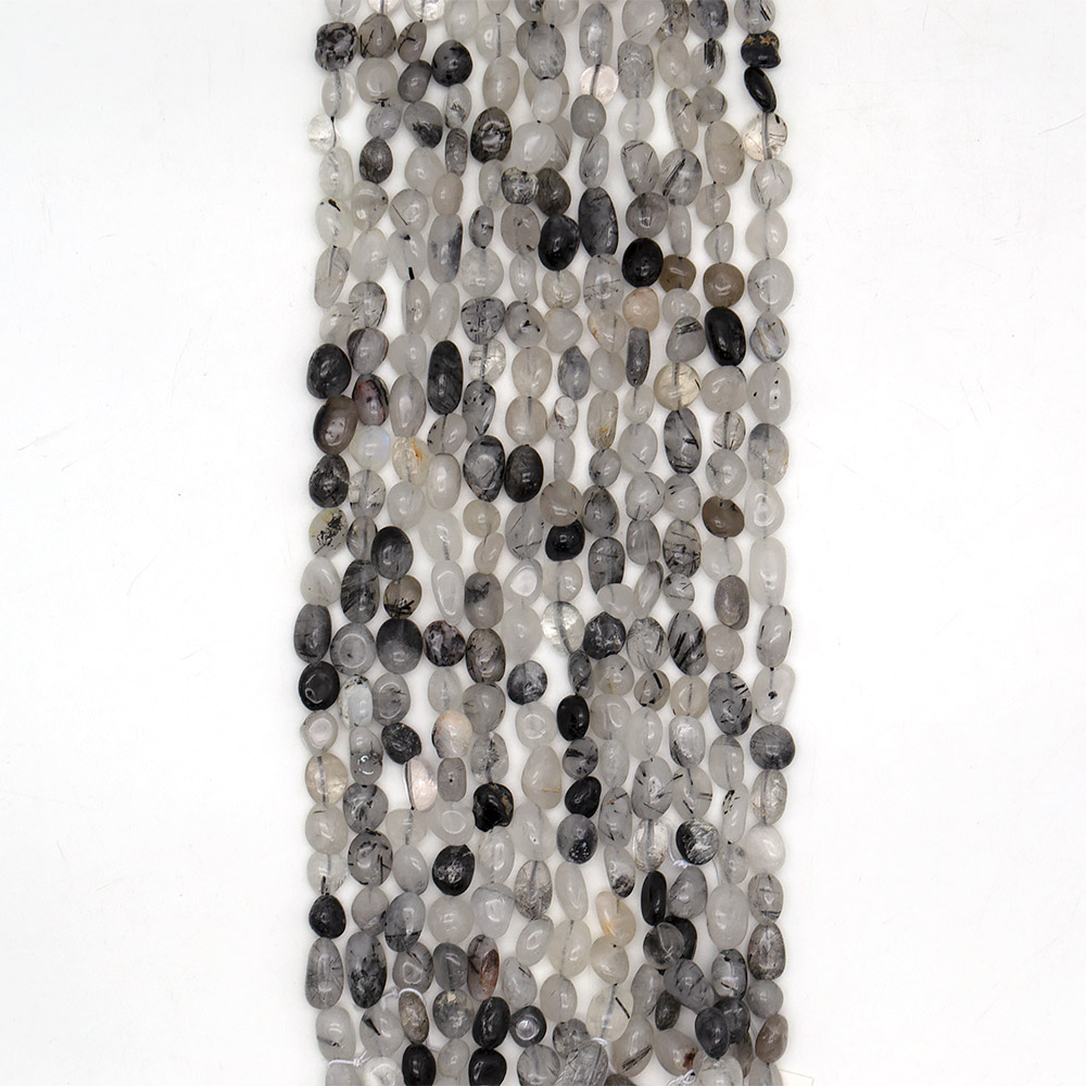 Фото товара кварц турмализированный галтовка 8*10 мм