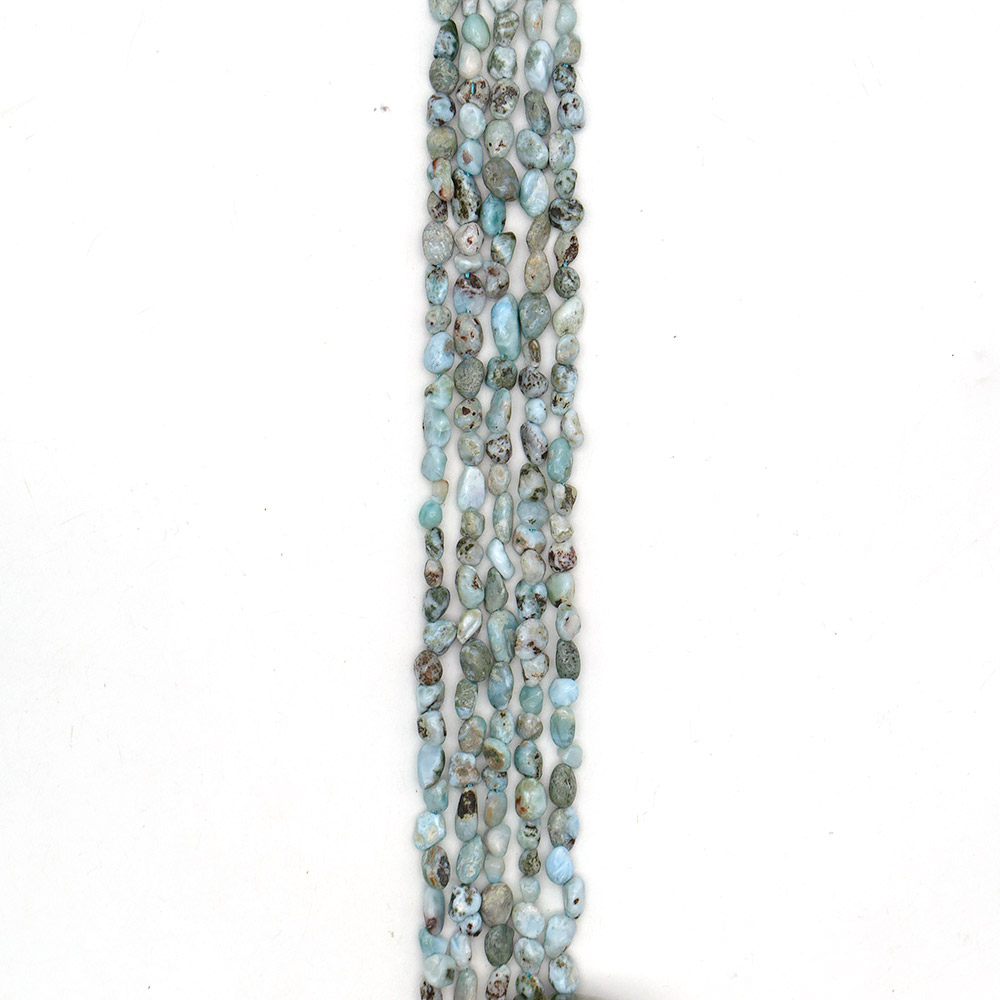 Фото товара ларимар галтовка 8*6 мм