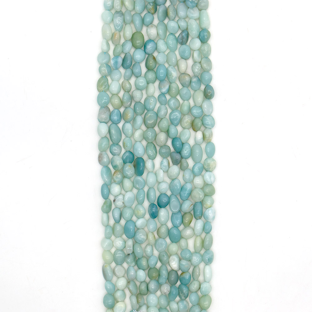 Фото товара амазонит галтовка светлая 10*8 мм