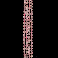 Розовый кварц галтовка "Таблетка" 12*10 мм