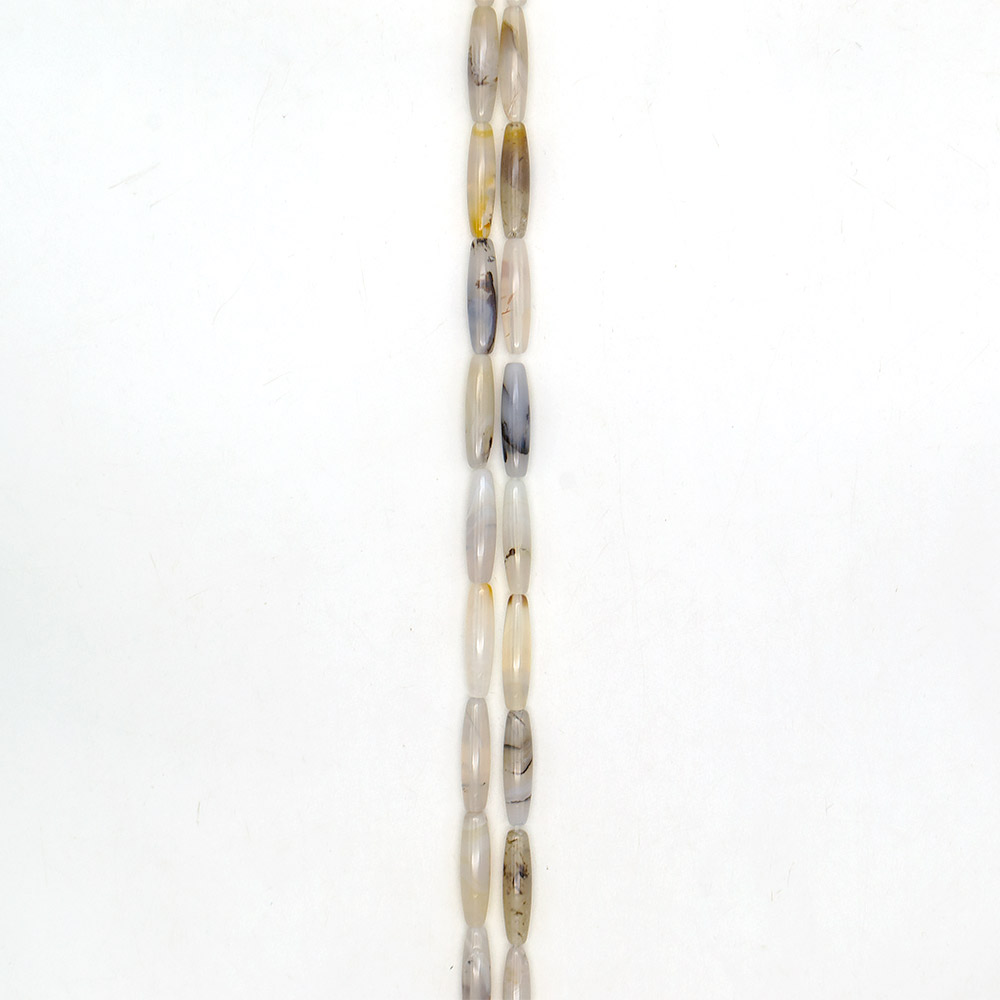 Фото товара агат бочата моховый 25*6 мм