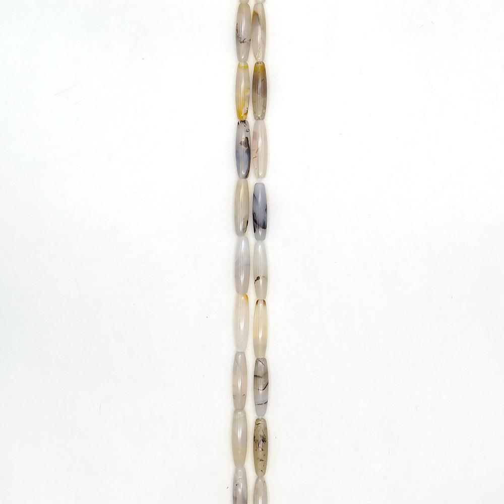 Фото товара агат бочата моховый 25*6 мм