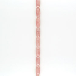 Розовый кварц бочата 30*12 мм