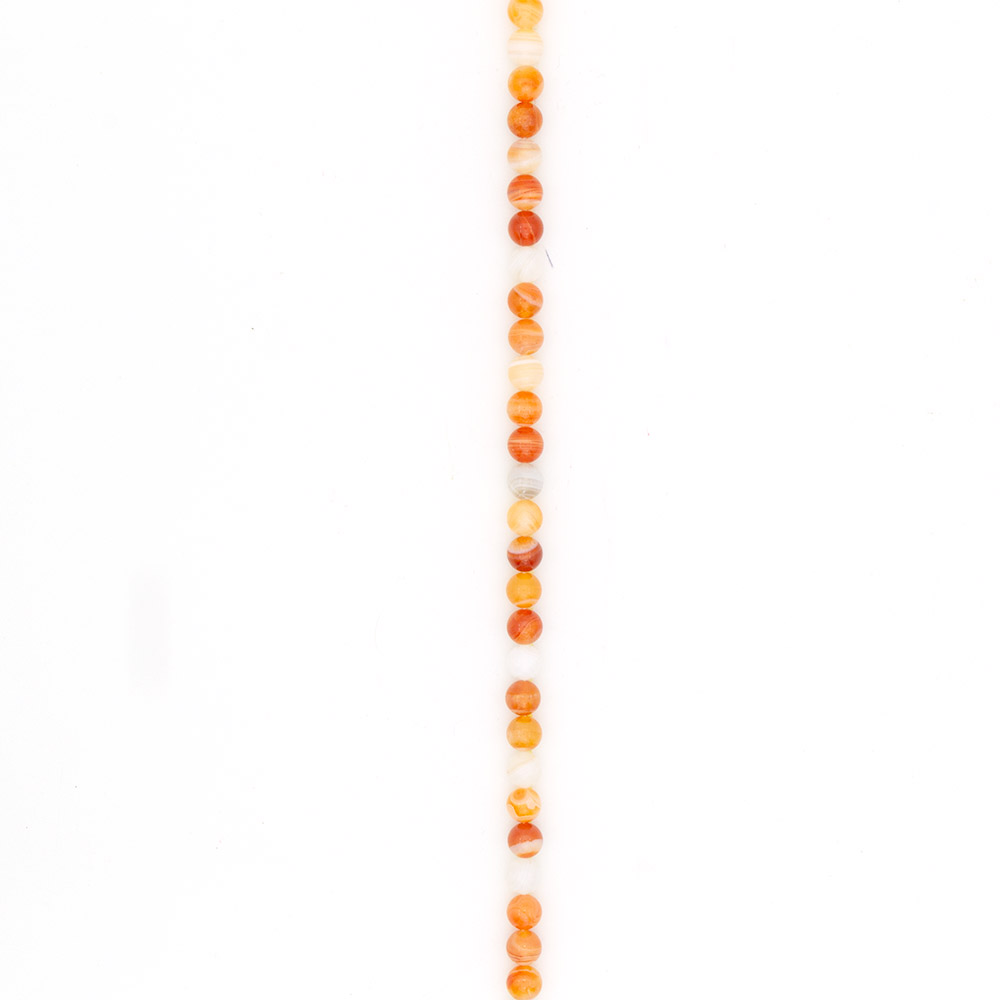 Фото товара агат ботсвана медовый 8 мм