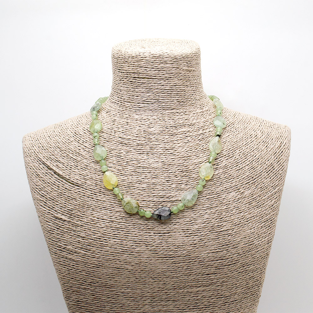 Фото товара бусы из пренита капля 18*13 мм