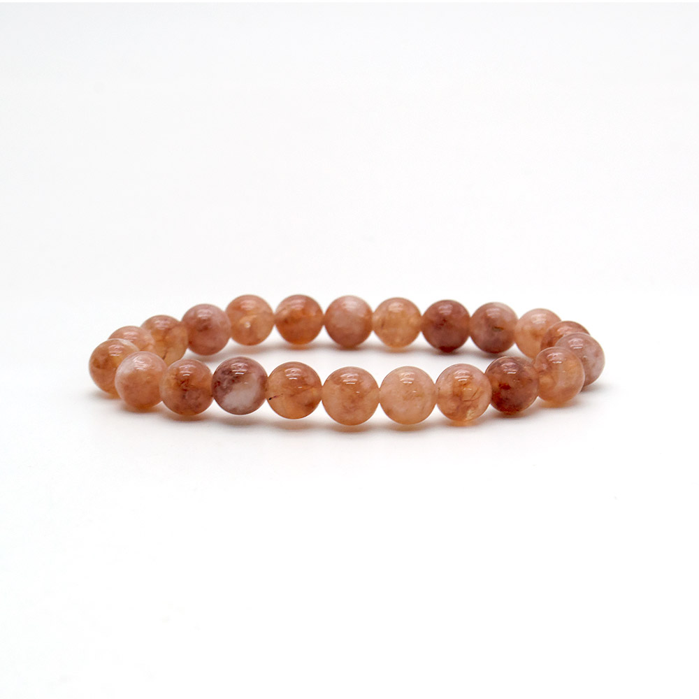 Фото товара браслет из кварца цвет солнечный 8  мм