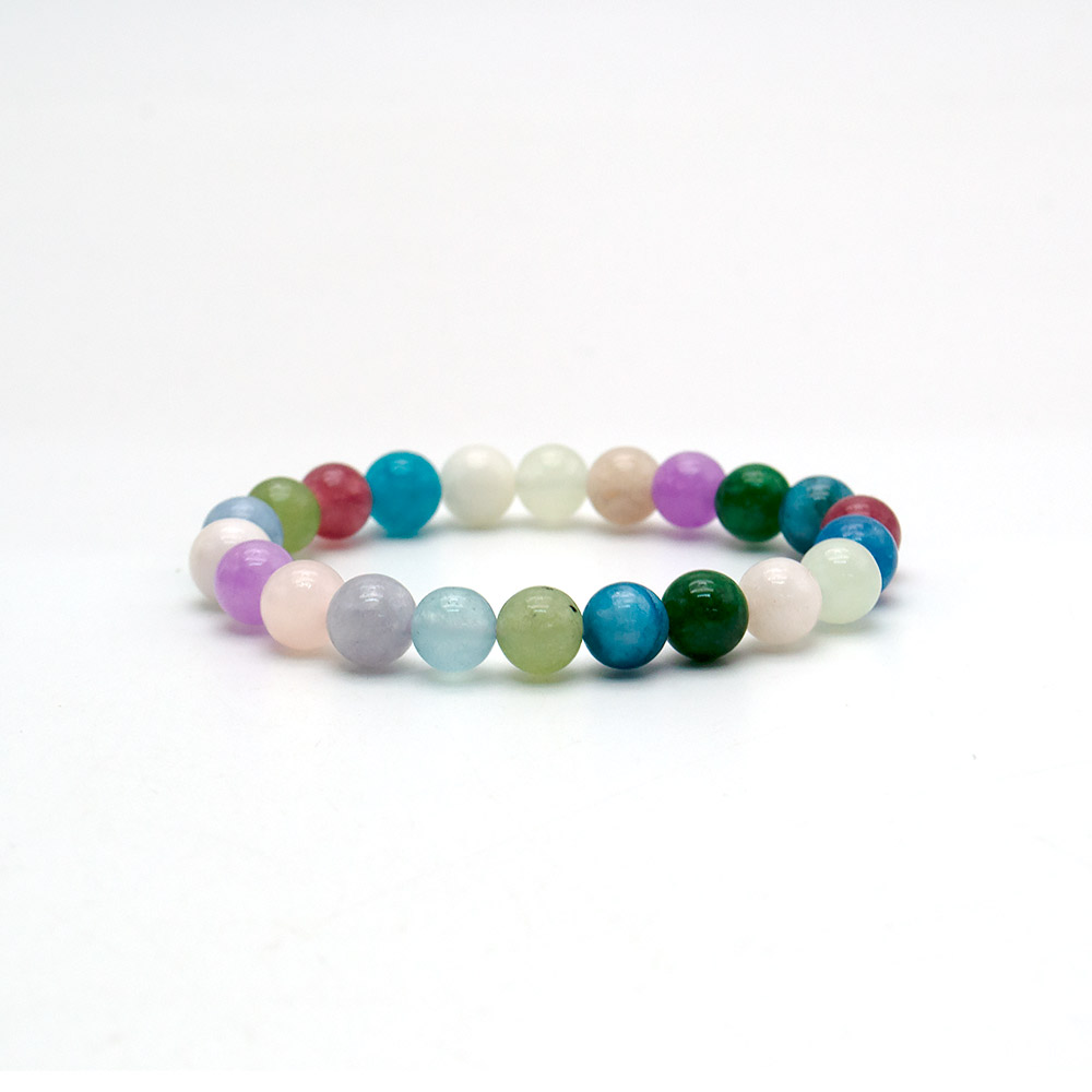 Фото товара браслет из кварца микс цветов шар