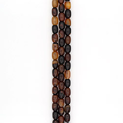 Сердолик темный бочата 18*13 мм